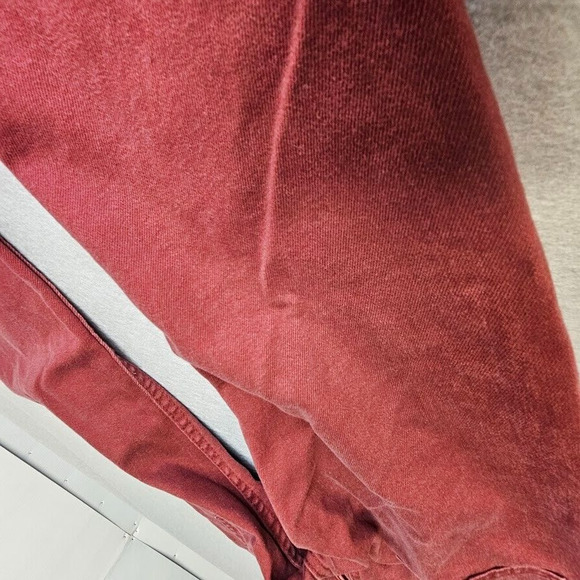 LEVI'S 511 Jeans Kids 16 Regular 30X28 Burnt Henna Red Burgundy Denim Slim Fit - Picture 7 of 8